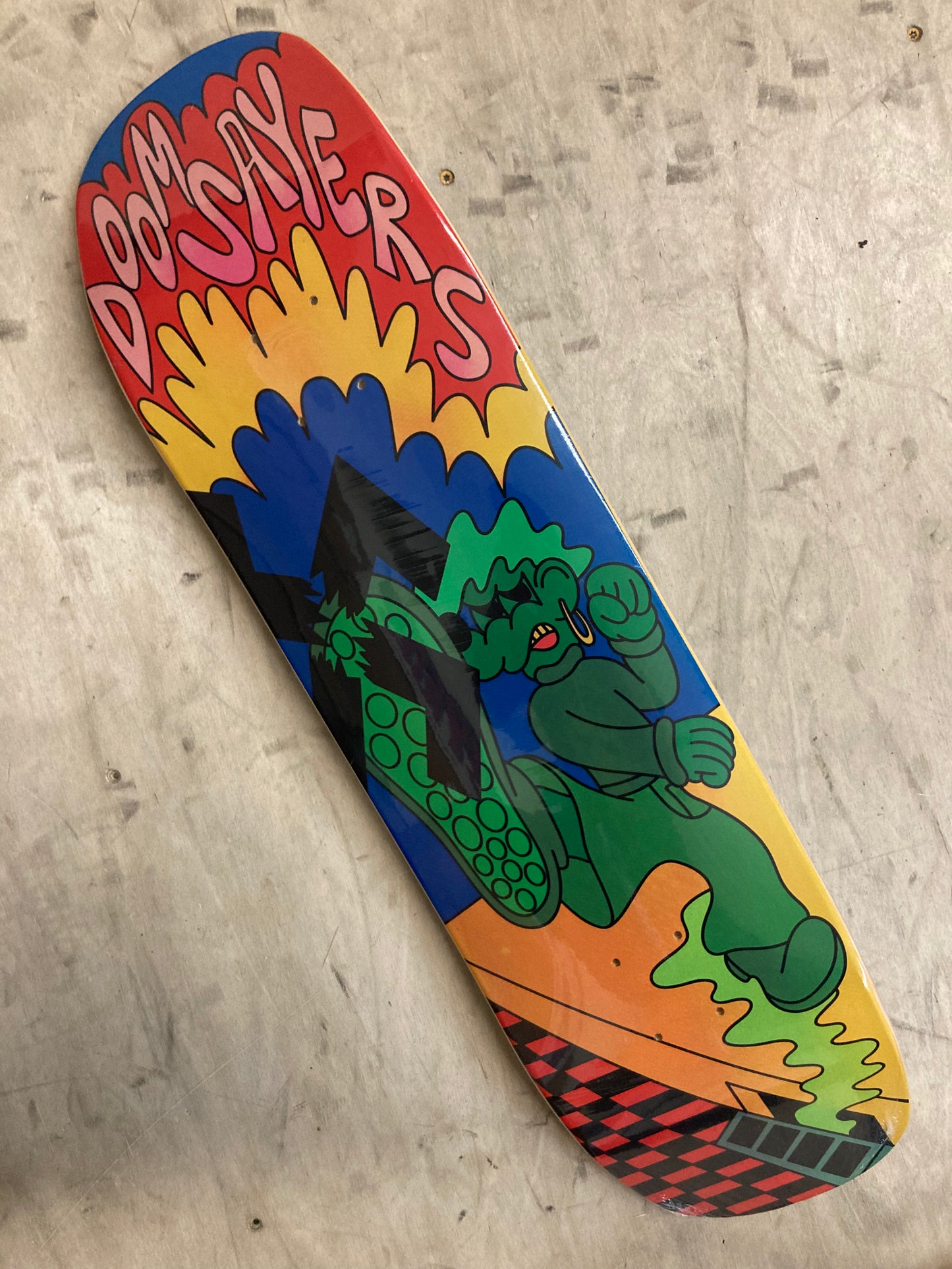 DOOMSAYERS | Lil Kool Artist Series | Stomp Out | 8.5" Double Shovel Shape