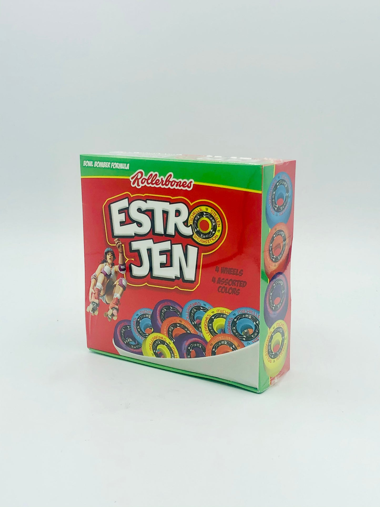 ROLLERBONES | Estro Jen Bowl Bombers | Michelle Steilen 8-Pack Wheels | 57mm 101a