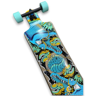SECTOR 9 | Fault Line Feast - Drop-Down Longboard Complete | 39.5"
