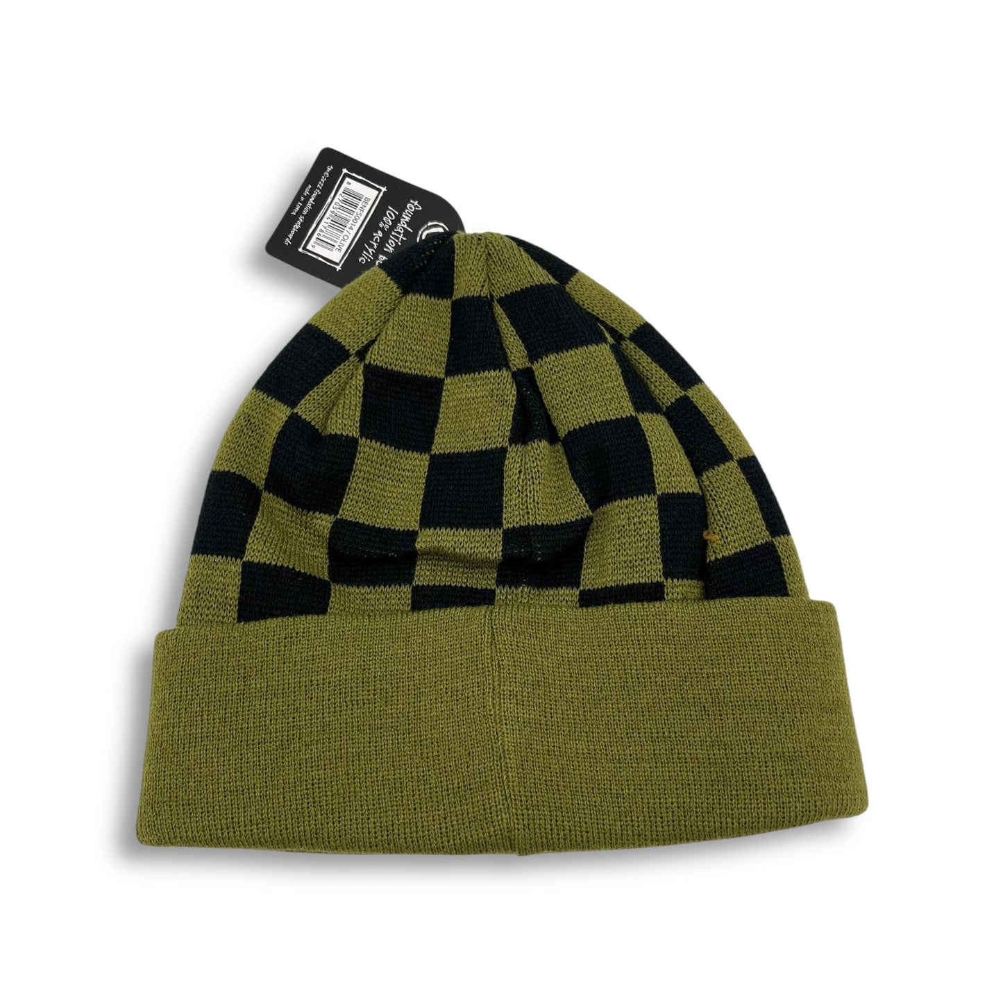 FOUNDATION | Star & Moon - Checkered Beanie