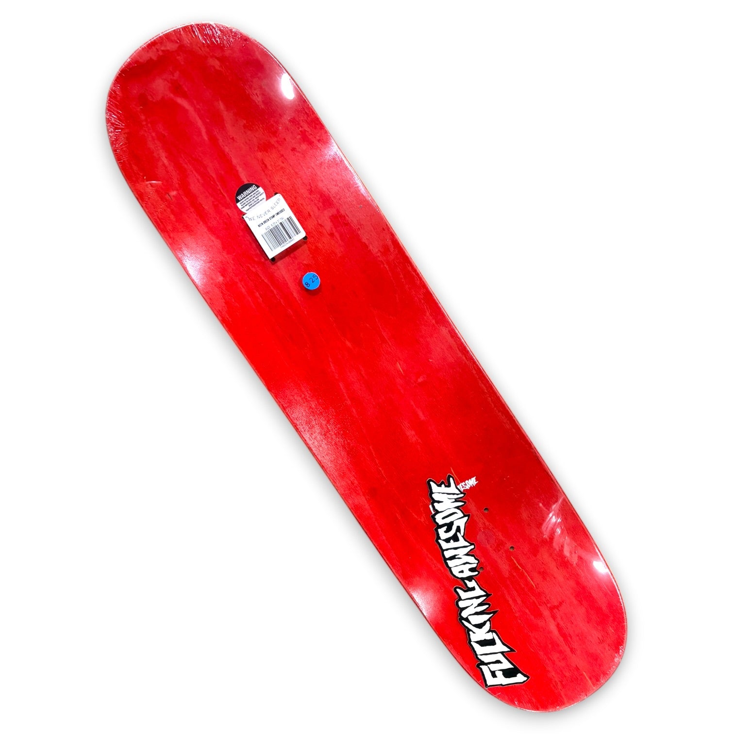 FUCKING AWESOME | Neon Green Logo Embossed - Pro Skateboard Deck FUCKING AWESOME | Neon Green Logo Embossed - Pro Skateboard Deck