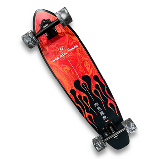 GLOBE | Red Flames All-Time - Longboard Complete | 35"