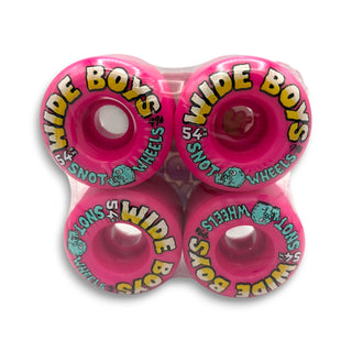 SNOT | Wide Boys - Skateboard Wheels - Pink | 54mm / 99a