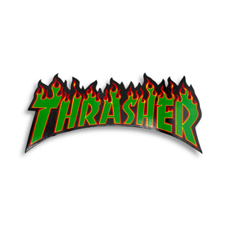 THRASHER | Flame Logo Sticker | Medium