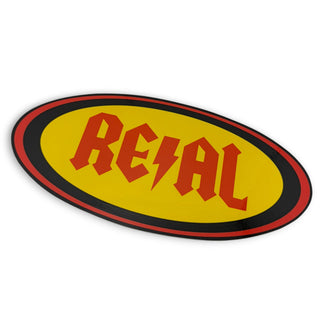 REAL | Deeds Oval Sticker - Medium