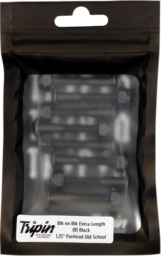 TRIPIN | Black on Black | Panhead Hardware Set