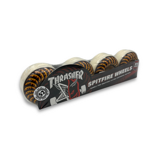 SPITFIRE | Formula Four Classic | Thrasher Classic Flame Skateboard Wheels | 52mm / 99a