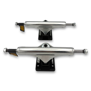 SLAPPY | STI Hollow Low - Black / Silver Truck Set | 8.25"