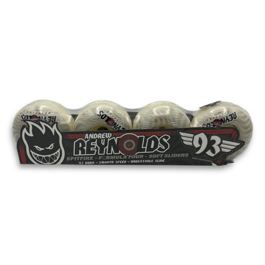 SPITFIRE | Formula Four Reynolds Classic Pro Skateboard Wheels| 52mm / 93a