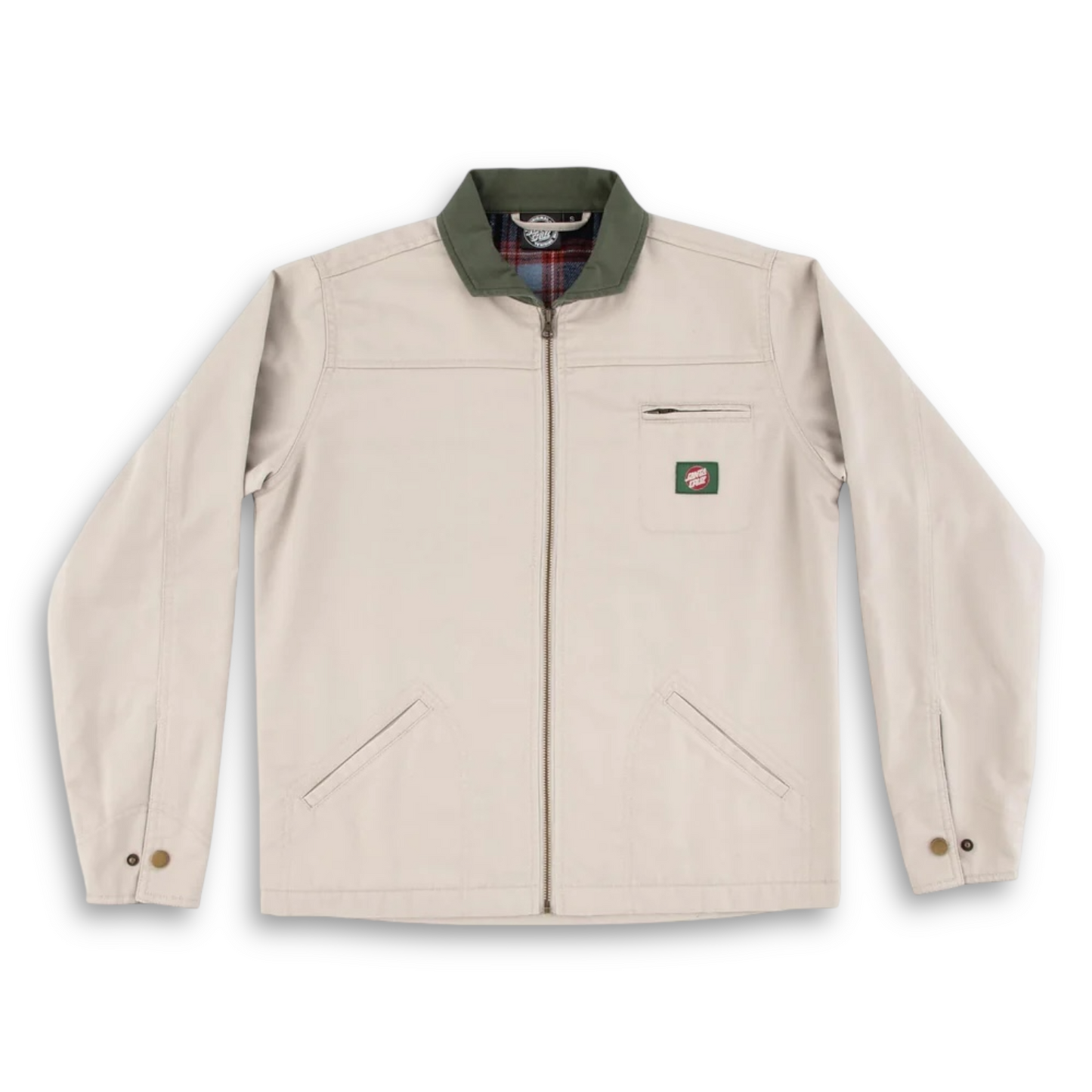 SANTA CRUZ | Maverick Womens Chore Coat Jacket | Bone
