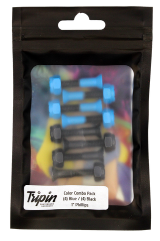 TRIPIN | Sonic Blue | Phillips Colored Hardware Set