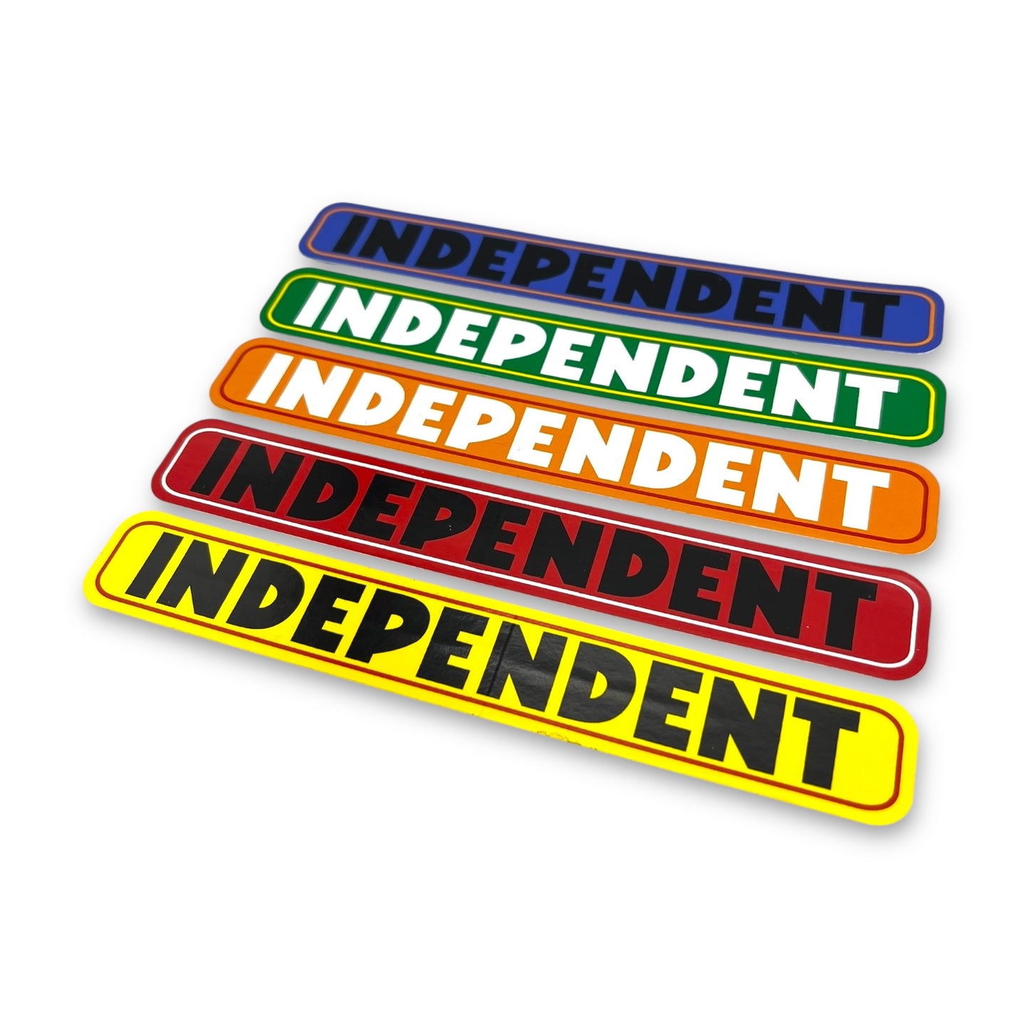 INDEPDENDENT | Bar Logo - Assorted Colors | 6" Sticker