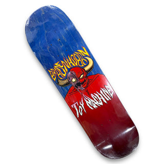 TOY MACHINE | Faced Melter - Hoban Pro Skateboard Deck | 8.25"