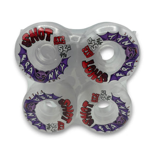 SNOT | Franky Villani Conical Clear Wheels | 54mm / 99a