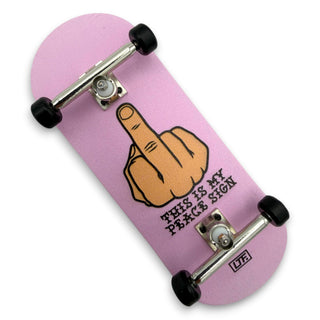 SLUSHCULT | My Peace Sign - Grom Fingerboard Complete