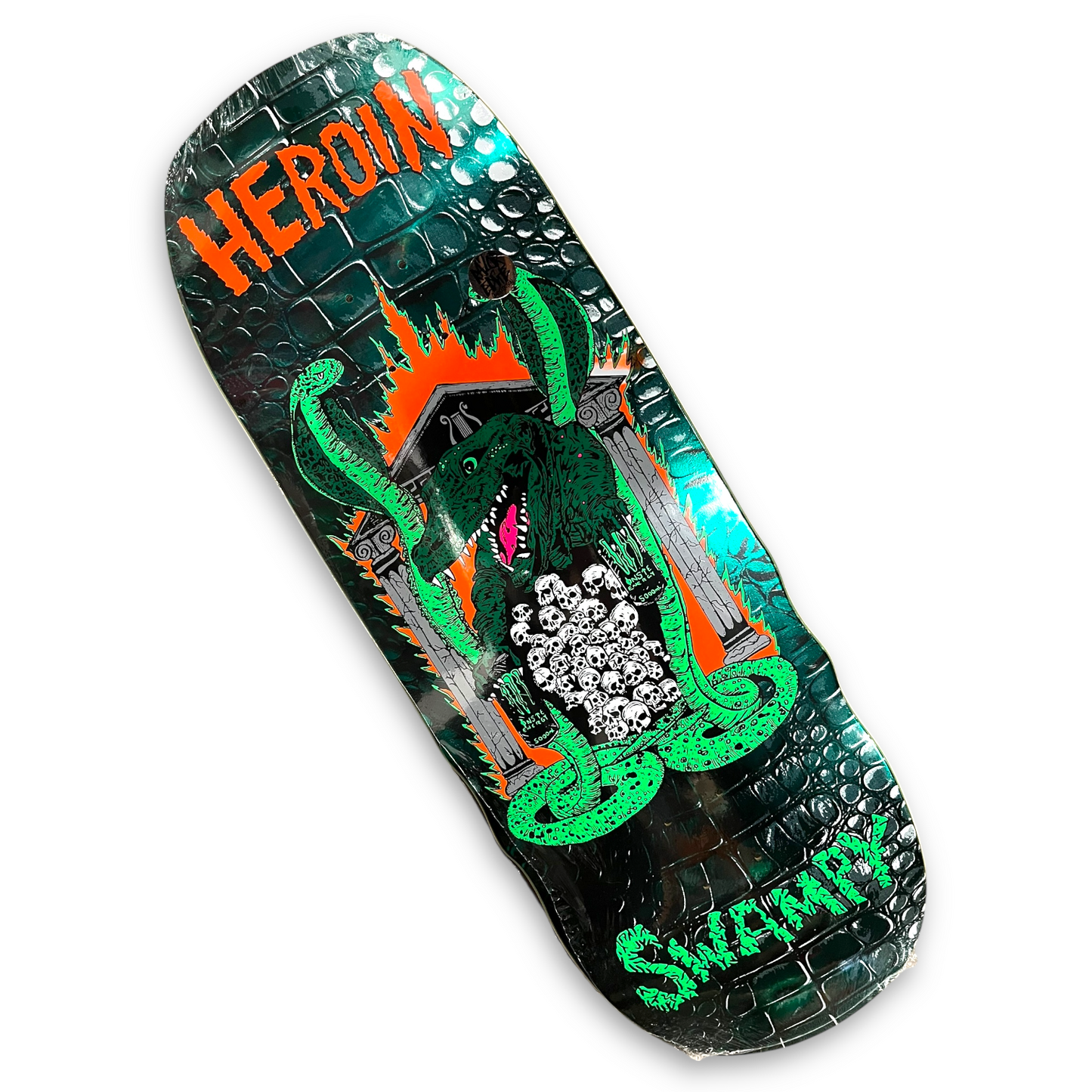 HEROIN | Knock Off - Swampy Pro Skateboard Deck | 10.6"