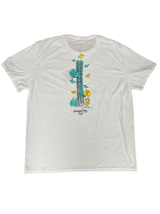 UNMODERN / Skate Shop Day "Deck Wall" Shirt / Art by Mark Gonzales