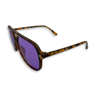HAPPY HOUR | Dukes Sunglasses | Purple Retro Tortoise