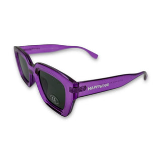 HAPPY HOUR | Camdens Sunglasses | Crystal Gloss Purple