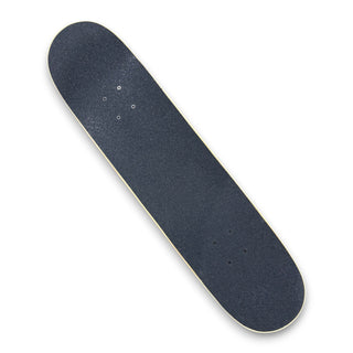 Powell Peralta skateboard deck top view with black grip tape, 7.75 inch