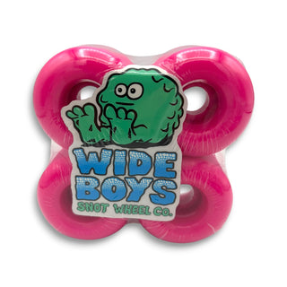 SNOT | Wide Boys - Skateboard Wheels - Pink | 54mm / 99a
