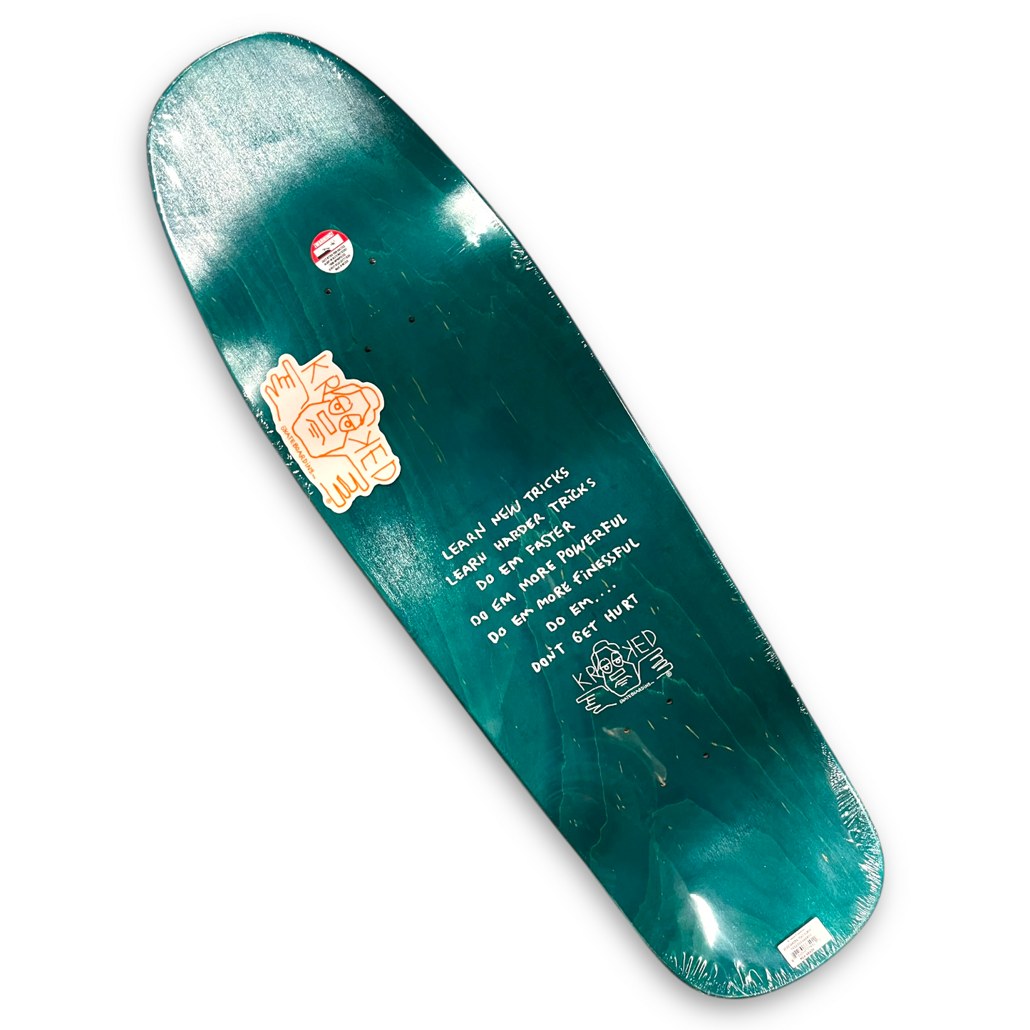 KROOKED | Peace Sign - Ronnie Sandoval Pro Skateboard Deck | 9.81"