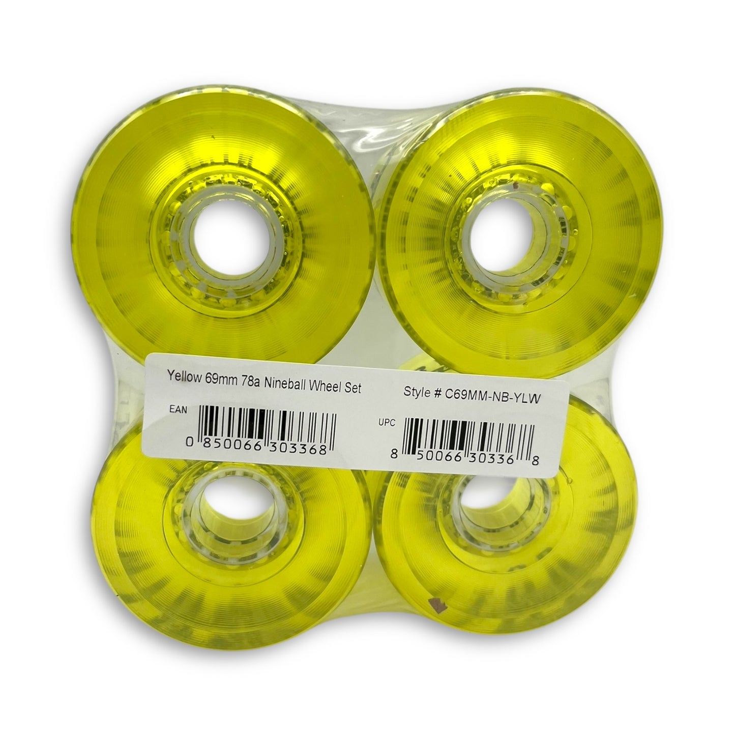 SECTOR 9 | Nineball Lemon Drops Wheels | 69mm / 78a