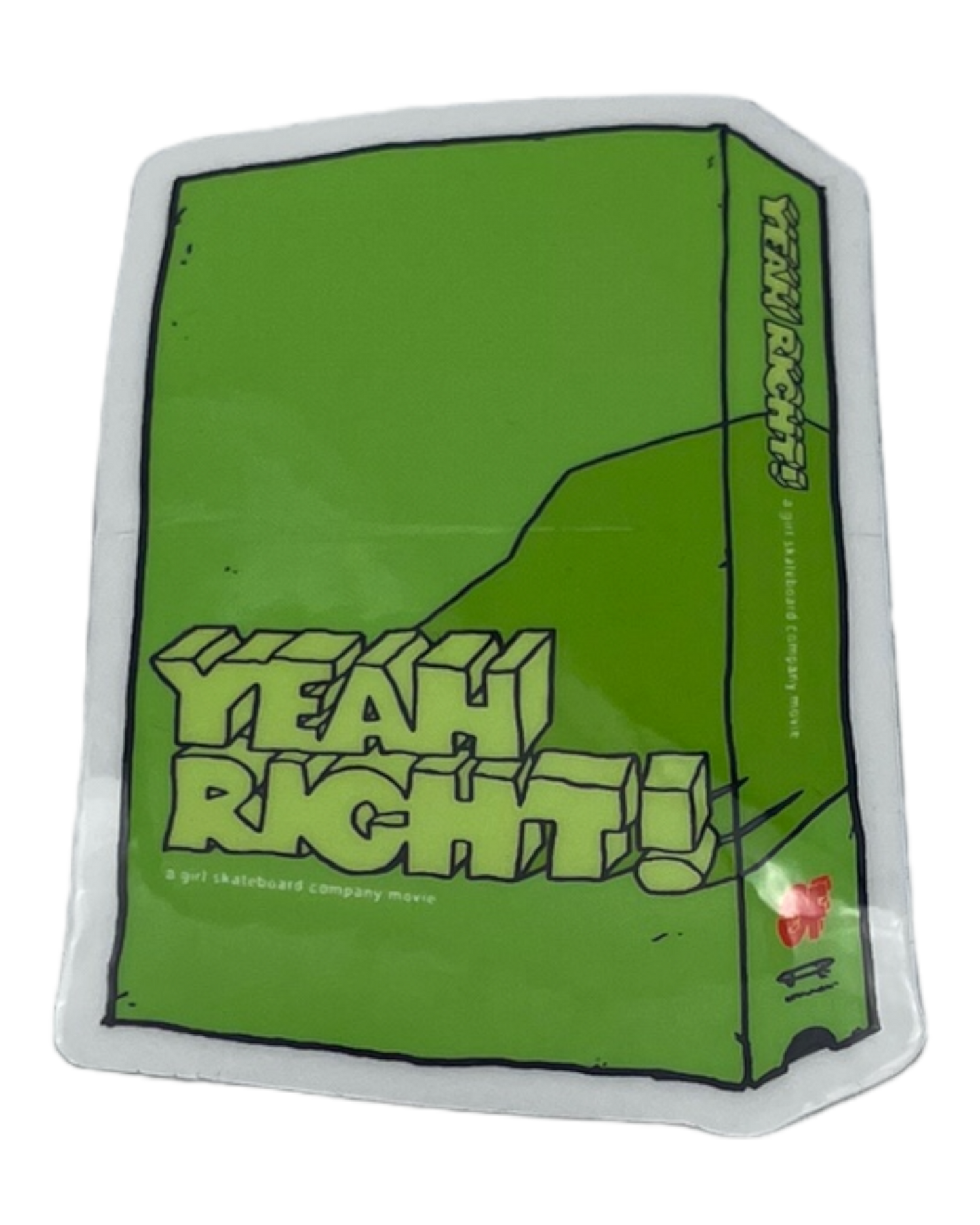 GIRL | Yeah Right Movie Sticker