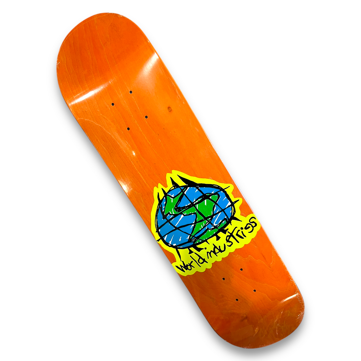 WORLD INDUSTRIES | Scribble Logo Skateboard Deck | 8.0"