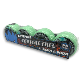 SPITFIRE | Formula Four Conical Full Wheels - Teal | 52mm / 99a