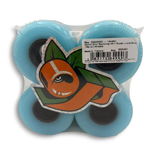 OJ | Mini Super Juice - Shin Sabongi Pro Cruiser Wheels | 55mm / 78a Blue