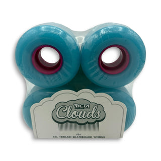 RICTA | Clouds - Street Cruiser Wheels - Blue/Pink | 54mm / 92a