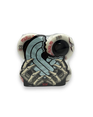 POWELL PERALTA | G-Slides Skateboard White Wheels | 56mm | 59mm / 85a