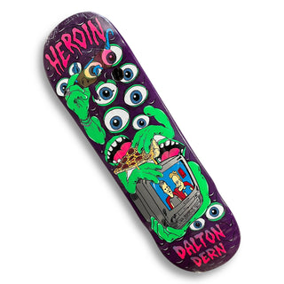 HEROIN | Mutate or Die | Dalton Dern Pro Skateboard Deck | 8.75"