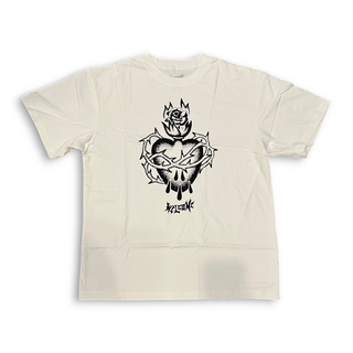 WELCOME | Hallowed - Garment Dyed T-Shirt | White