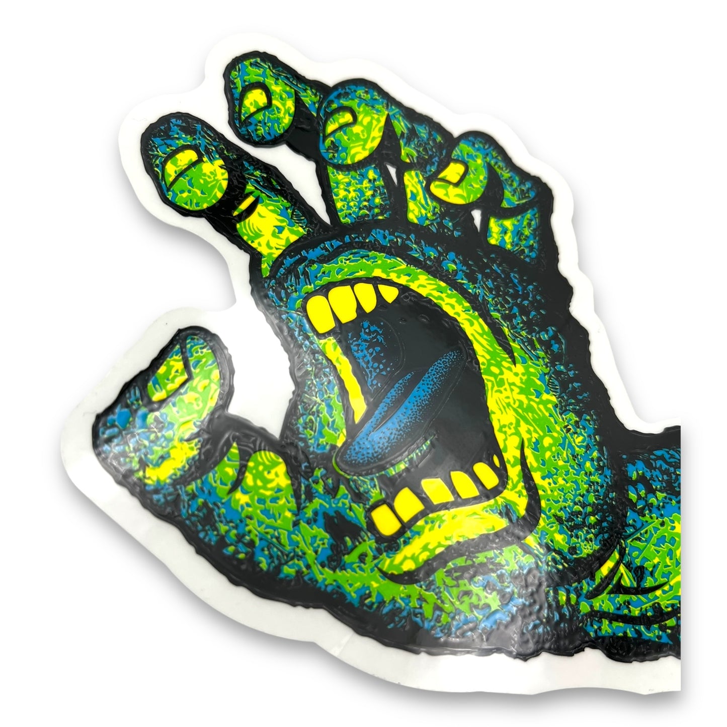 SANTA CRUZ | Street Creep Hand - Mylar Sticker | 6"
