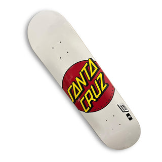 SANTA CRUZ | Classic Dot Logo | Team Pro Skateboard Deck | 8.0"