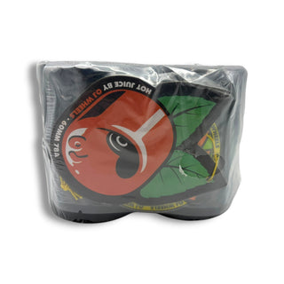 OJ Hot Juice black skateboard wheels 60mm 78a, set of 4, sealed in plastic packaging