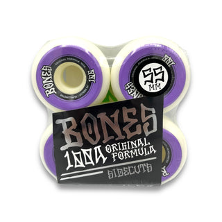 BONES | OG 100s - V5 Sidecut White Wheels | 55mm / 100a