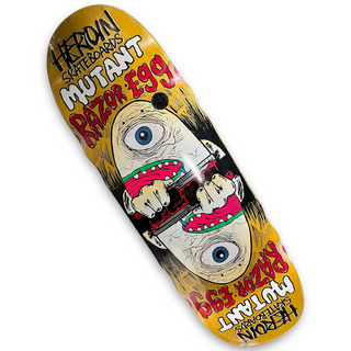 HEROIN | Mutant Razor Egg - Pro Skateboard Deck | 9.5"