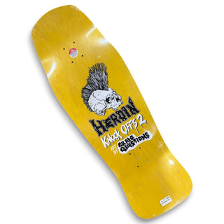 HEROIN | Punk Skull - Nolan Houghton Pro Skateboard Deck | 10.25"