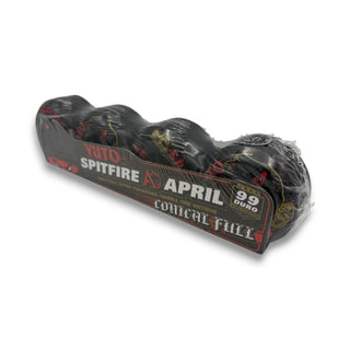 Spitfire Formula Four Conical Full black 99a skateboard wheels April Yuto collab 53mm