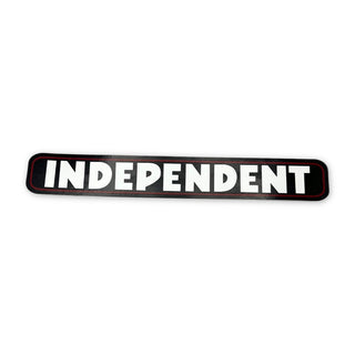 INDEPDENDENT | Bar Logo Sticker | Large 8"
