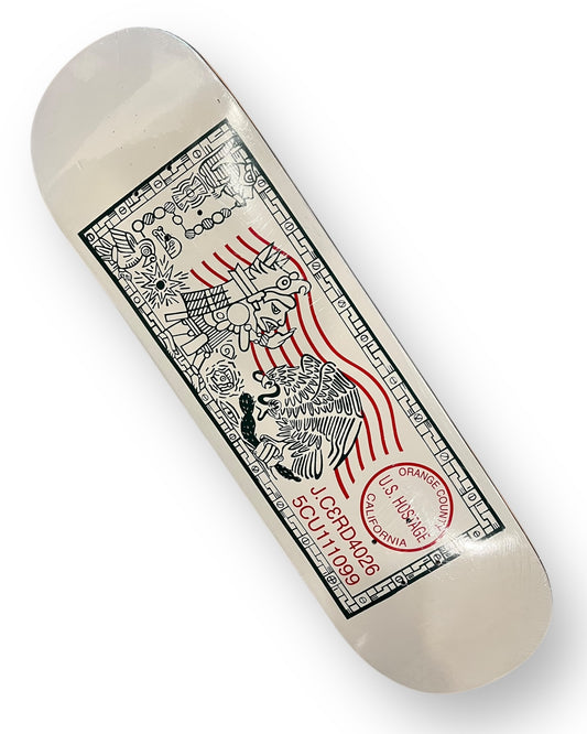 SCUM | Jose Cerda | Postal Series Pro Skateboard Deck | 8.75"