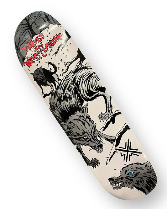 SCUM | Wolves | Pro Skateboard Deck | 8.6"