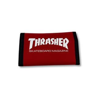 THRASHER | Skate Mag Velcro Wallet | Red