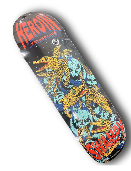 HEROIN | Gators | Swampy Pro Deck 9.125”