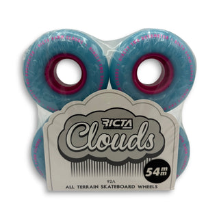 RICTA | Clouds - Street Cruiser Wheels - Blue/Pink | 54mm / 92a