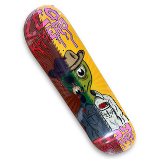 TOY MACHINE | Half n Half - Leo Romero Pro Skateboard Deck | 8.25"