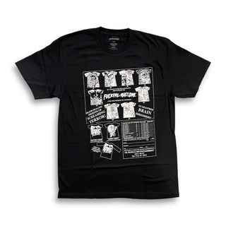 FUCKING AWESOME | Gore Shriek | Black Short Sleeve Tee